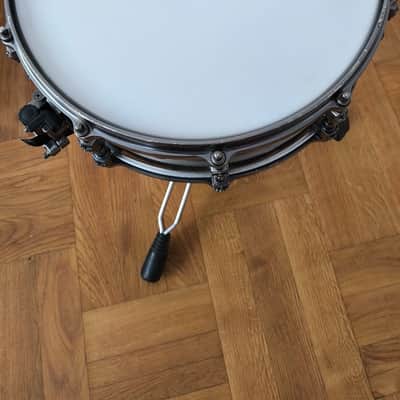 Tama Warlord Collection Spartan 6x14" Stainless Steel Snare Drum 2000s - Steel image 5