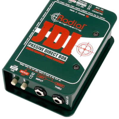 Radial JDI MK3 Passive DI Direct Box w Jensen Transformer (Open Box)