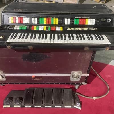 RMI Computer Keyboard owned and used by Rick Wakeman of YES 1970 Black image 1
