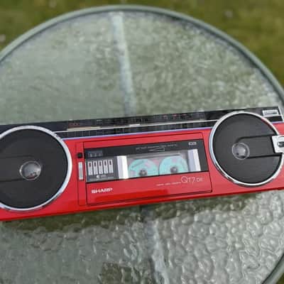 SHARP QT-7DX(R) Rare Vintage Cassette Boombox Getto blaster Serviced Warranty image 16