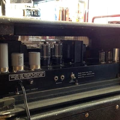 70's Univox U1246 Bass / Guitar Tube Head - 60 watts image 3