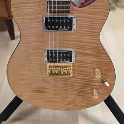ESP Custom Shop Climax 1 of 100 Ever Made! AAA Flame 10 Top Singlecut Electric Guitar HH Piezo Special Limited Edition image 14