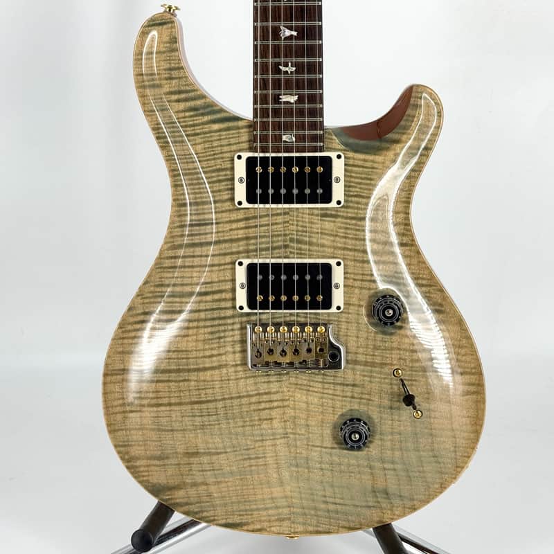 2017 PRS Custom 24 10-Top - Trampas Green | Reverb
