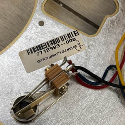 2018 Fender American 60th Anniversary '58 Jazzmaster LOADED Pickguard Anodized Gold Aluminum HOT Pickups USA 1958 1962 62 Limited Edition image 3
