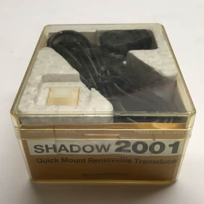 Shadow 2001 Quick Mount Removable Transducer 80's Black image 2