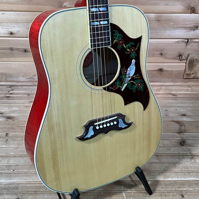 Gibson Dove Original Acoustic Guitar - Antique Natural image 1