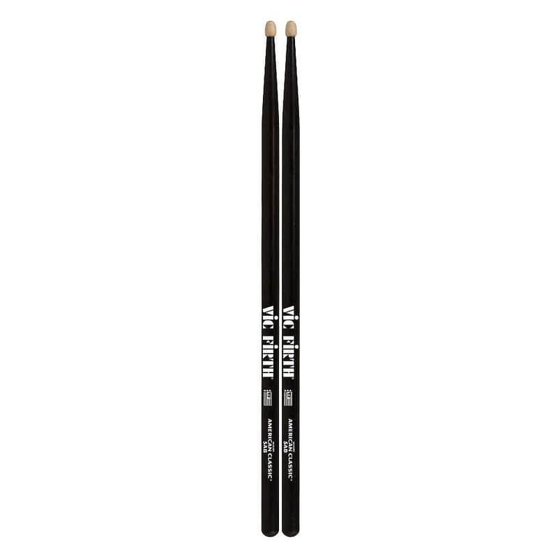 Vic Firth American Classic 5BB Wood Tip Drum Sticks image 1