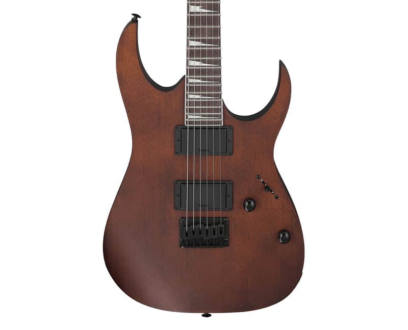 Used Ibanez GIO GRG121DXWNF RG Electric Guitar - Walnut Flat image 1
