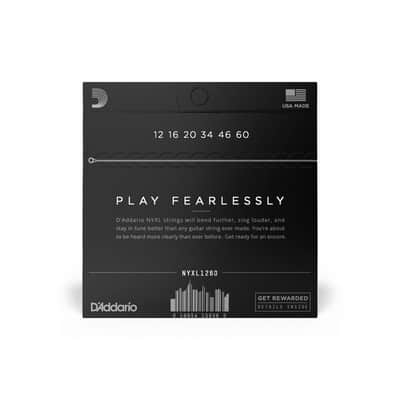 D'Addario NYXL 12-60 Extra Heavy Electric Guitar Strings - NYXL1260 image 4