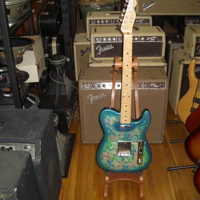 Fender Telecaster 1999 - Blue Floral (Crafted in Japan) image 1