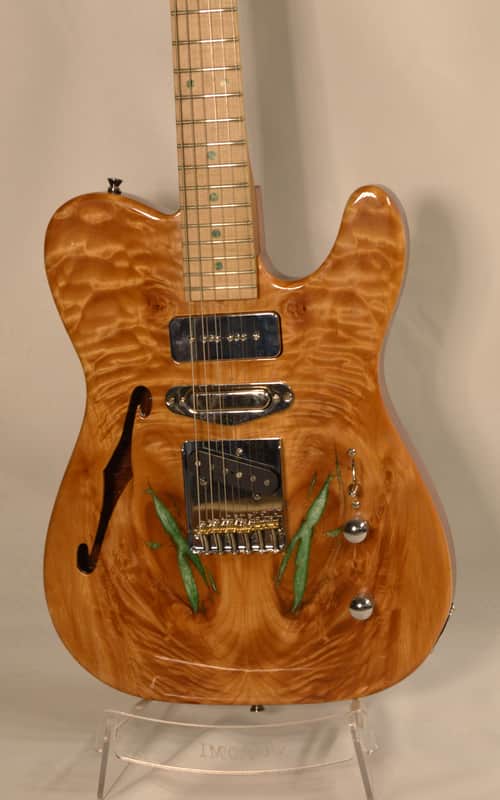 ACS Custom Guitars TL Style Semi Hollow body 2025 - Nitrocellulose image 1
