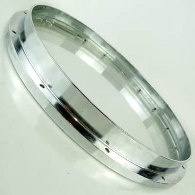 Yamaha 14"12-Lug Batter Snare Drum Rim/Hoop Die-Cast Aluminum Marching Japan 80s