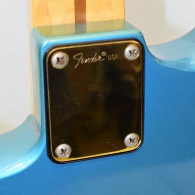Vintage 1980 Fender "The Strat" Stratocaster Electric Guitar, Rosewood Fingerboard, Lake Placid Blue w/ Case image 13