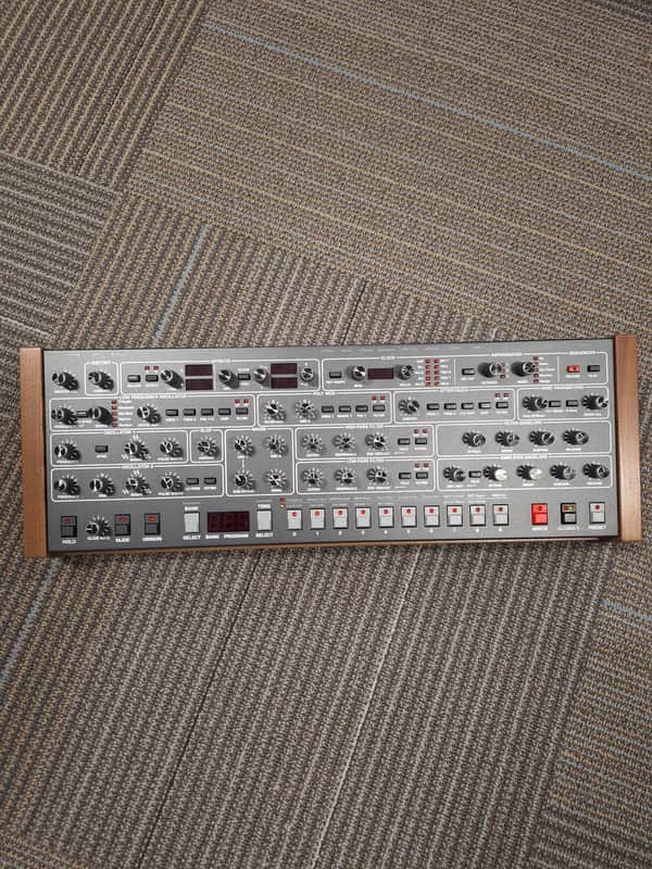 Sequential Prophet-6 Desktop 6-Voice Polyphonic Synthesizer 2018 - 2020 - Black with Wood Sides image 1