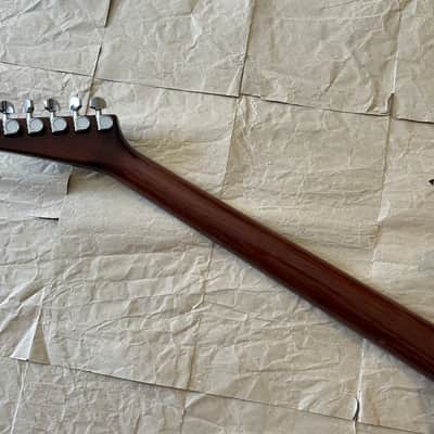 Hohner SG Lion 1987 Made in Korea Flamed Birdseye Maple top HSS Electric Guitar in Very Good Condition with PRS Gigbag image 20