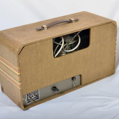 Vintage Vega Model 112 Tube Amplifier – Serviced, Original Speaker, 1940's image 5