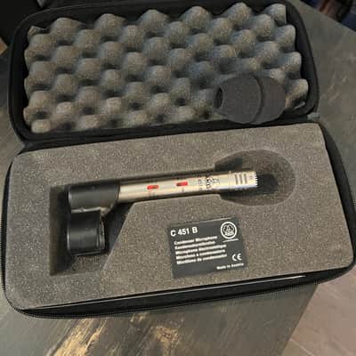 AKG C 451 EB Small Diaphragm Cardioid Condenser Microphone with
