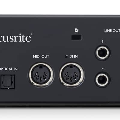 Focusrite Clarett+ 4Pre USB-C Audio Recording Interface, 4 Mic Preamps+Cables image 16