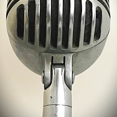 Rare 1940's Bogen "Fatboy" Model U10X Dynamic Microphone, 100% original, working image 5
