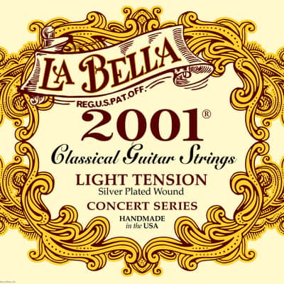 LA BELLA 2001 LIGHT Classical Guitar Strings image 1