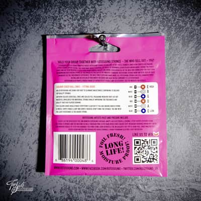 RotoSound R9 Roto Pinks 9-42 Super Light Electric Guitar Strings image 2