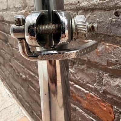 Vintage Unbranded Straight Cymbal Stand Made in France – Incomplete – Used image 4