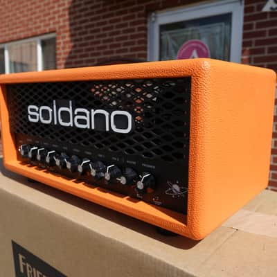 Soldano - Orange Tolex - Astro 20-Watt Tube Head NOS image 9
