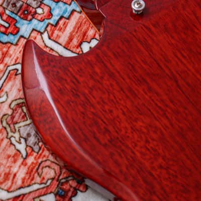 GIBSON USA Custom Shop 60th Anniversary '61 Les Paul SG Standard "Cherry Red + Rosewood" (2021) image 22