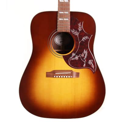 Gibson Hummingbird Studio Walnut Acoustic-Electric Walnut Burst Top Crack As-Is image 2