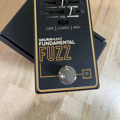 Walrus Audio Fundamental Fuzz 2023 - Present - Black / Orange image 1