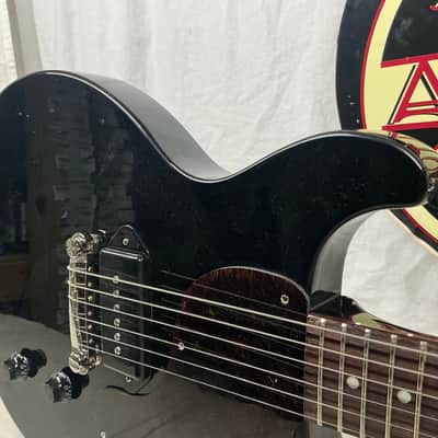 Epiphone Les Paul Junior LP Jr DC Double Cut doublecut Guitar - Ebony image 6
