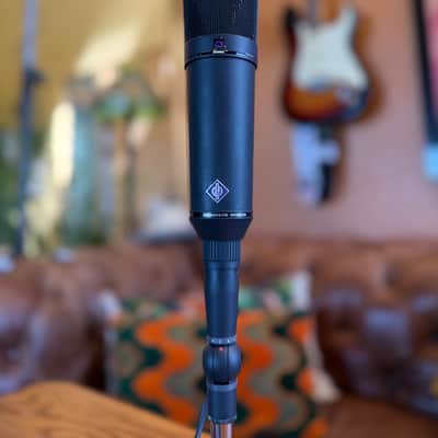 Vintage Neumann U87 ai P48 Condenser Microphone w/Rare NOS Swivel Mount* (1980’s) - Matte Black image 10