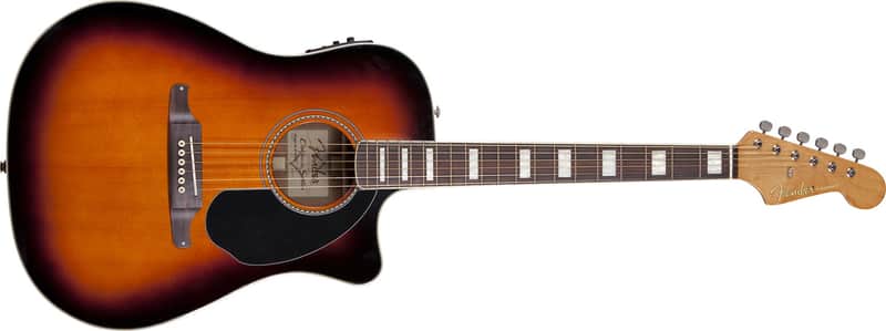 Fender Kingman SCE 3TS Solid Top Electric Acoustic Guitar with