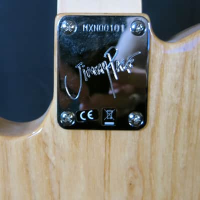 Artist Series Fender Jimmy Page Telecaster Rosewood Fretboard Natural with Dragon Graphic image 2