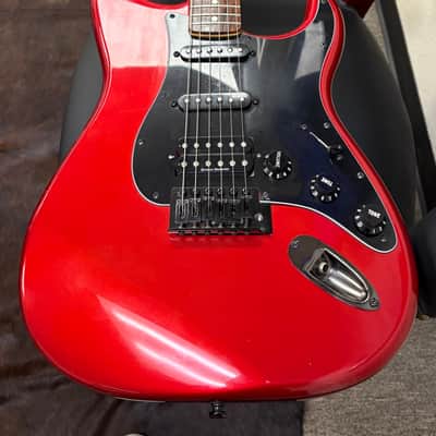 Fender Standard HSS Stratocaster with Rosewood Fretboard 2009 - 2017 - Candy Apple Red image 6