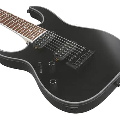 Ibanez RG7421EXL-BKF RG Electric Guitar 7-String Lefty - Black Flat image 18