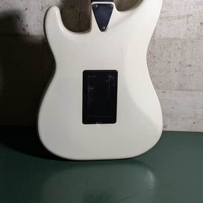 Tokai MAT Strat Husk M Series Late 80's White Glass Fiber Neck Body image 8