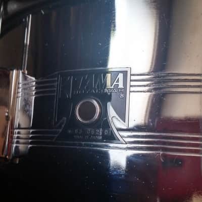 VINTAGE Tama Royalstar DEEP Chrome 6.5  X 14 Snare Drum 8 LUGS MADE IN JAPAN Very Clean !!!! 80s Chrome image 5