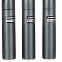 Shure Beta 98AMP/C-3PK Cardioid Condenser Gooseneck Microphone with XLR Preamp (3-pack)