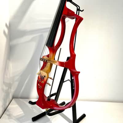 2006 Violectra Phoenix 5 String Cello with Accord Carbon Fibre Hard Case image 2
