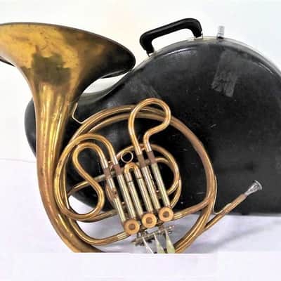 Robert Martel Single French Horn, Italy, with case and mouthpiece image 14