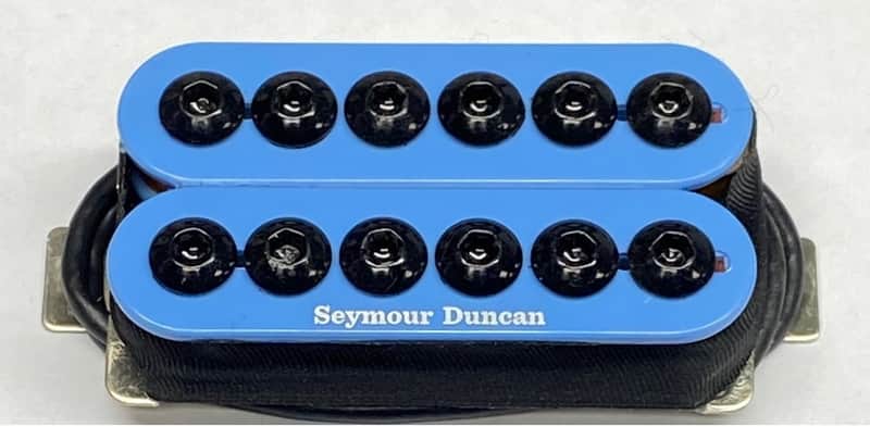 Seymour Duncan SH-8B Invader Bridge Humbucker - BLUE image 1