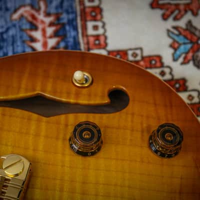 PRS USA Paul Reed Smith Hollowbody 12-String "McCarty Sunburst + Rosewood" (2016) image 11