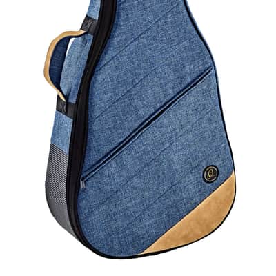 Ortega Acoustic Dreadnought Guitar Soft Case - 22 mm Soft Padding w/ Hardened Frame image 1