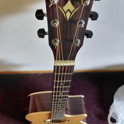 Washburn WLO10SCE Woodline 10 Series Cutaway Orchestra with Electronics 2010s - Natural image 11