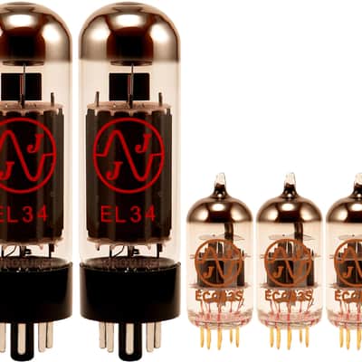 Marshall 800 2204 Gold Pin Option JJ Retube(TM) Kit with EL34's image 1