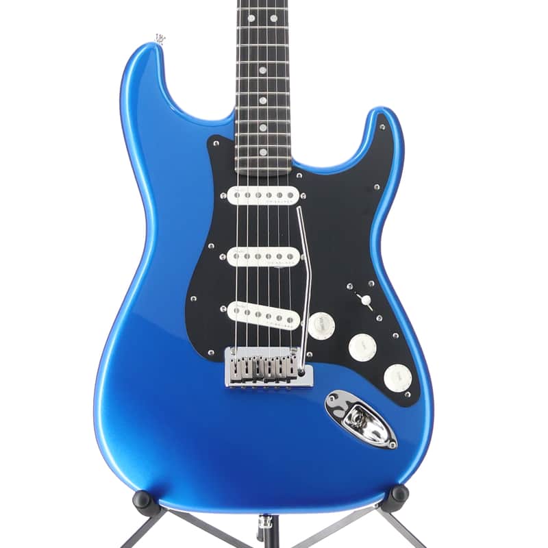 Fender American Ultra II Stratocaster, Ebony Fingerboard,  Noble Blue (N8)(31560) (31560) image 1