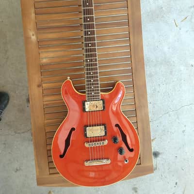 Hamer USA Newport Pro 2000/2001 Orange Sparkle Translucent OSHC SD Seth Lover Pups image 2