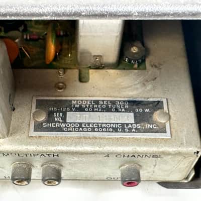 Sherwood SEL-300 Stereo Solid State Receiver image 9