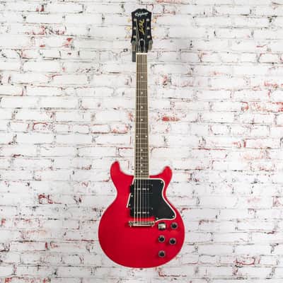 Epiphone - Les Paul Special Double Cut Electric Guitar - Cherry Red - w/ Premium Gigbag image 2